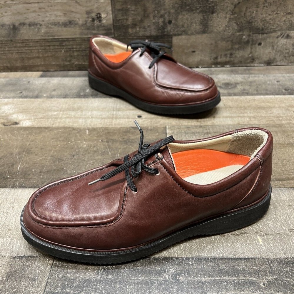 Rockport California Squash Mens Brown Leather Oxford Dress Shoes Size 7 M